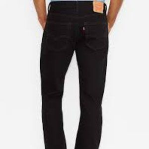 Levi's 505 Regular Fit Black Jeans